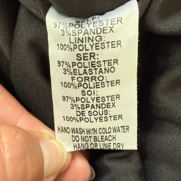 *Windsor Gorgeous Black Strapless Dress - Picture 12 of 15